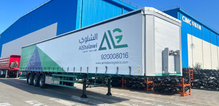 Curtain-side trailer for general cargo